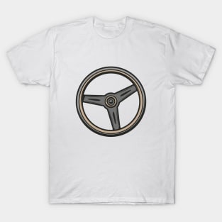 Vintage Steering Wheel T-Shirt